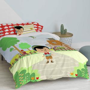 Mr Fox Dekbedovertrek Wooden Puppet &VerticalLine; 