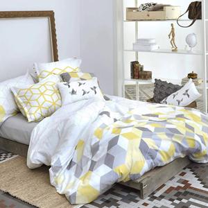 Blanc Dekbedovertrek Symmetry &VerticalLine; 