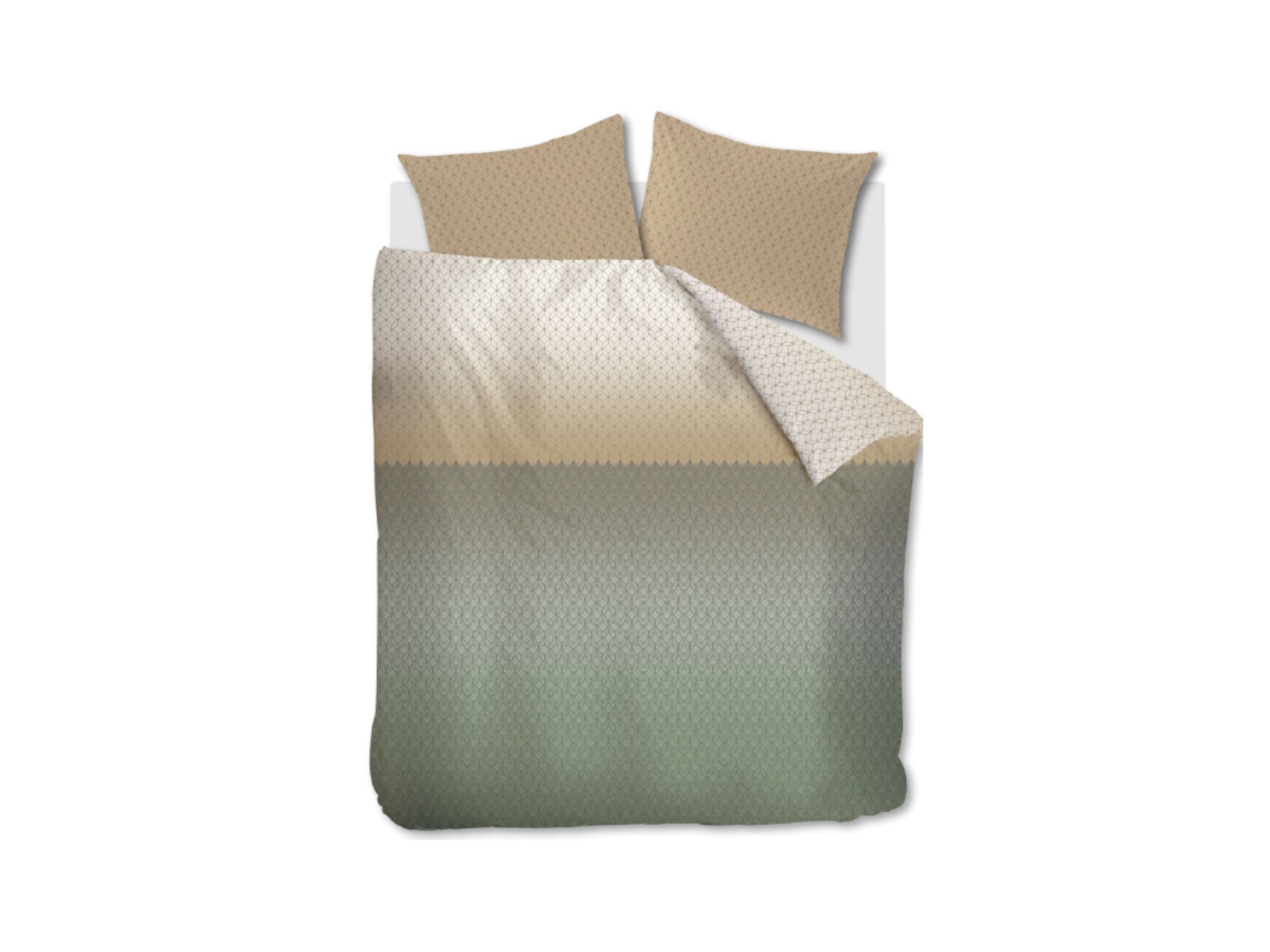 TotaalBED Dekbedovertrek Ariel Blue Green 200 x 200/220 cm