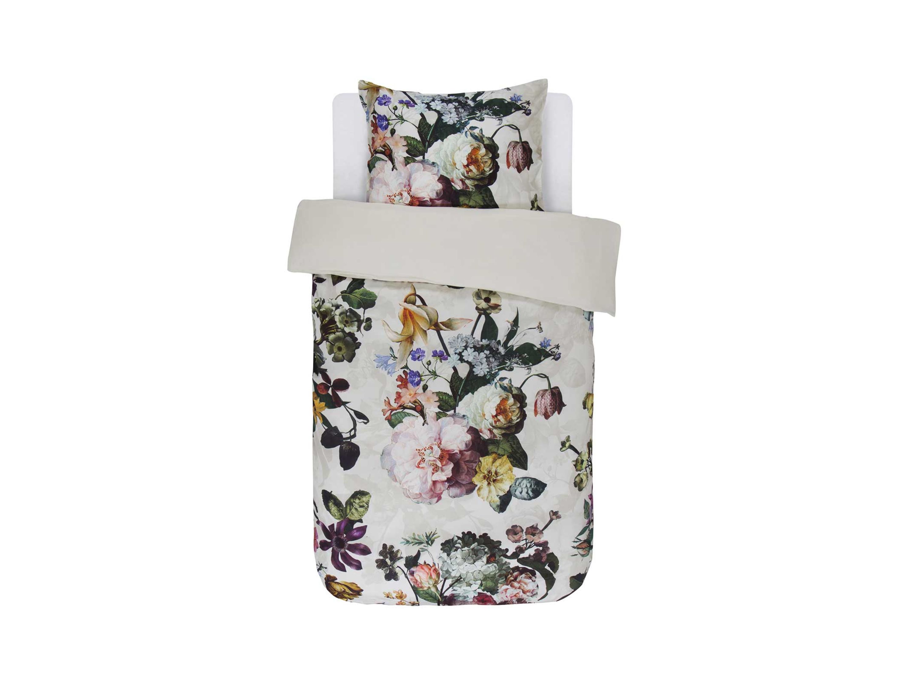 TotaalBED Dekbedovertrek Fleur Ecru 140 x 200/220 cm