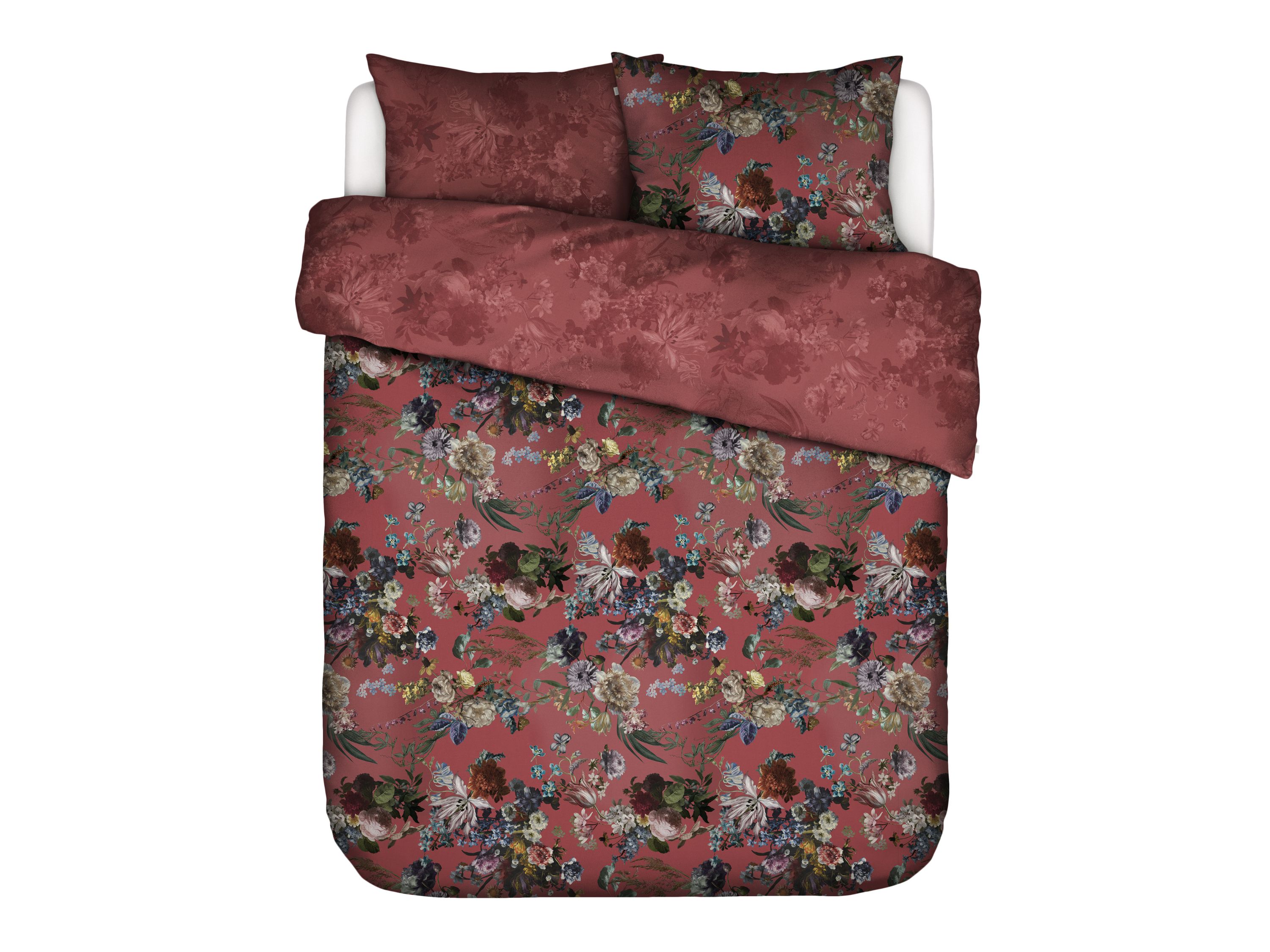 TotaalBED Dekbedovertrek Isabelle Marsala 200 x 200/220 cm