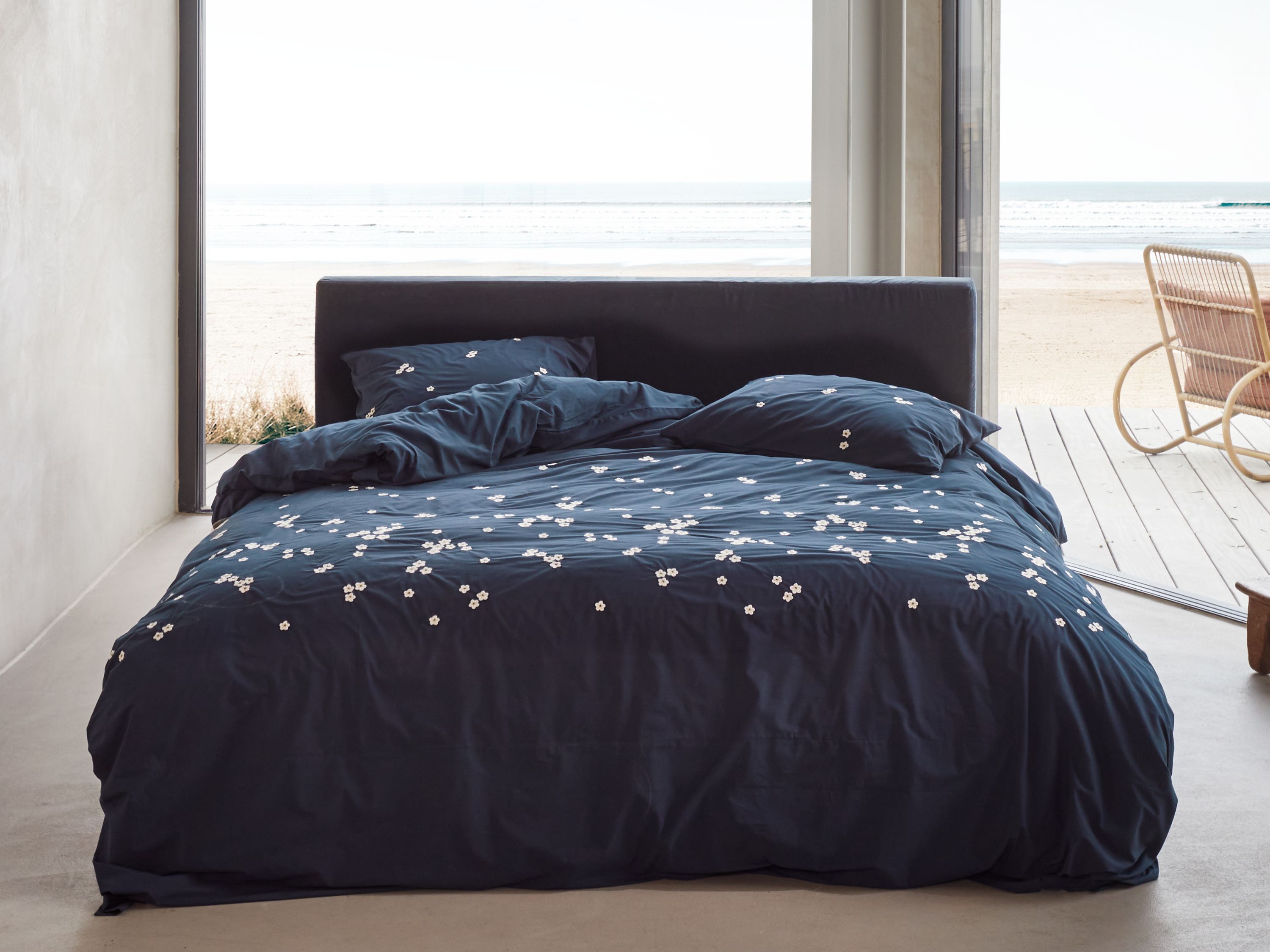 TotaalBED Dekbedovertrek Leia Night Blue