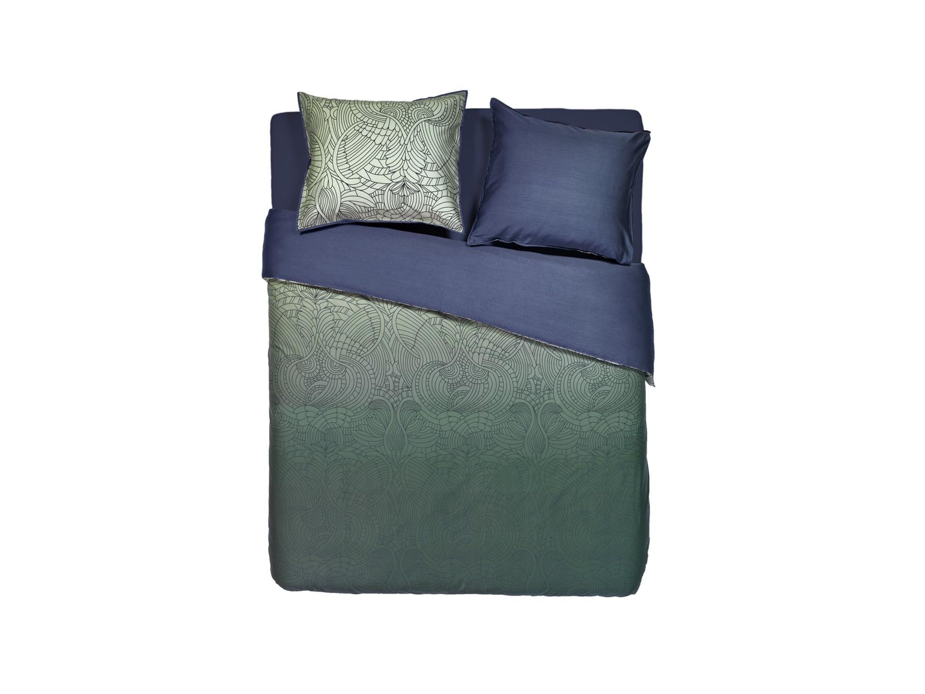 TotaalBED Dekbedovertrek Dodo Pavone Green 240 x 200/200 cm