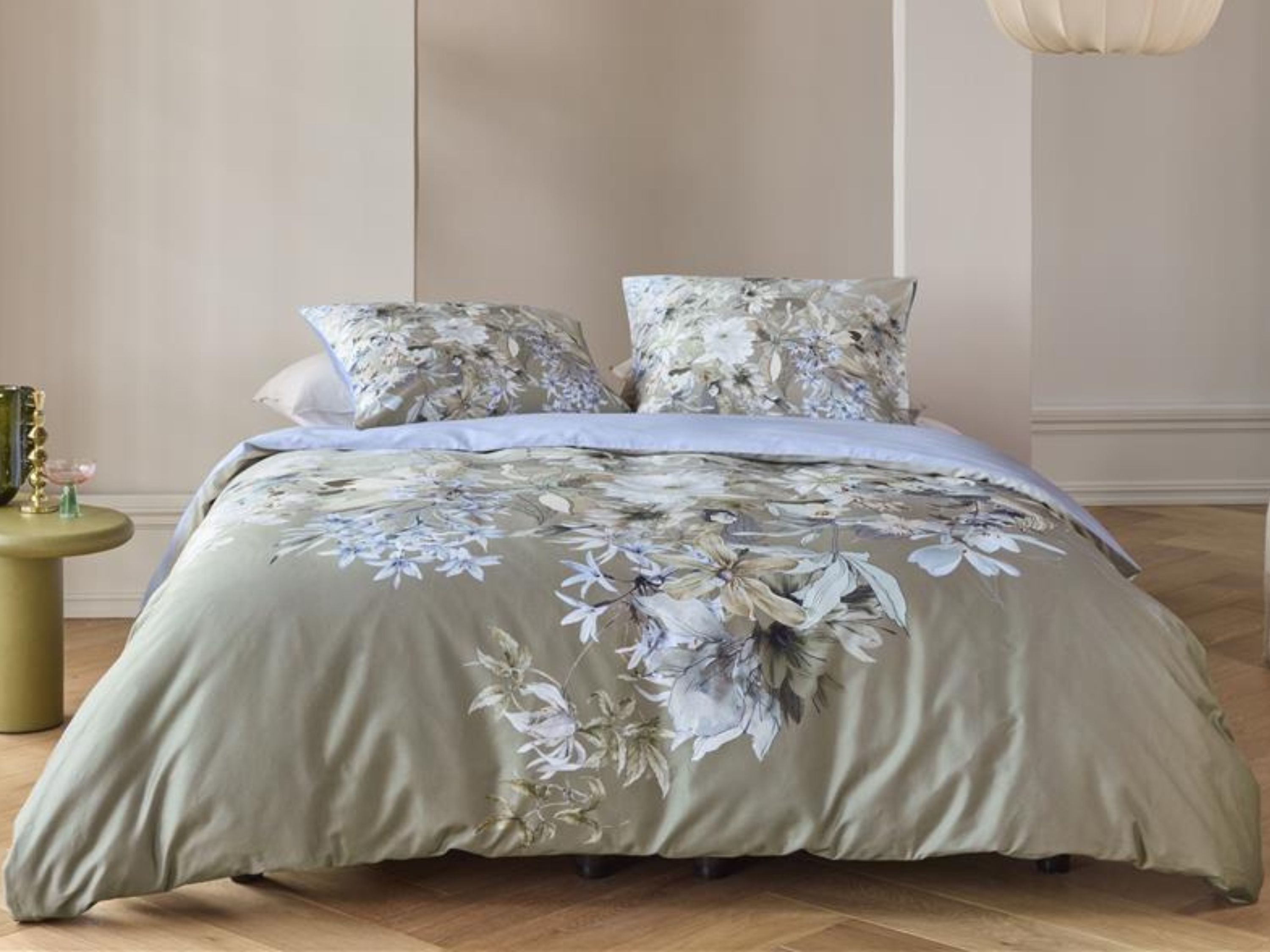 TotaalBED Dekbedovertrek Saffron Blue Grey