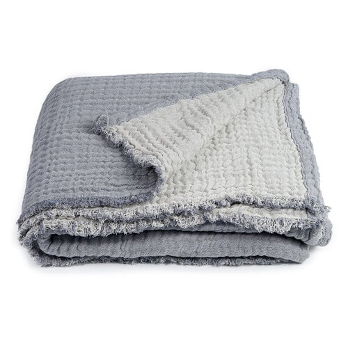 Dommelin Plaid Fame Katoen Grijs