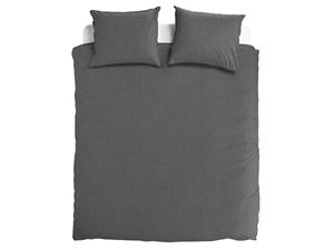 TotaalBED Dekbedovertrek Lou Dark Grey 240 x 200/220 cm
