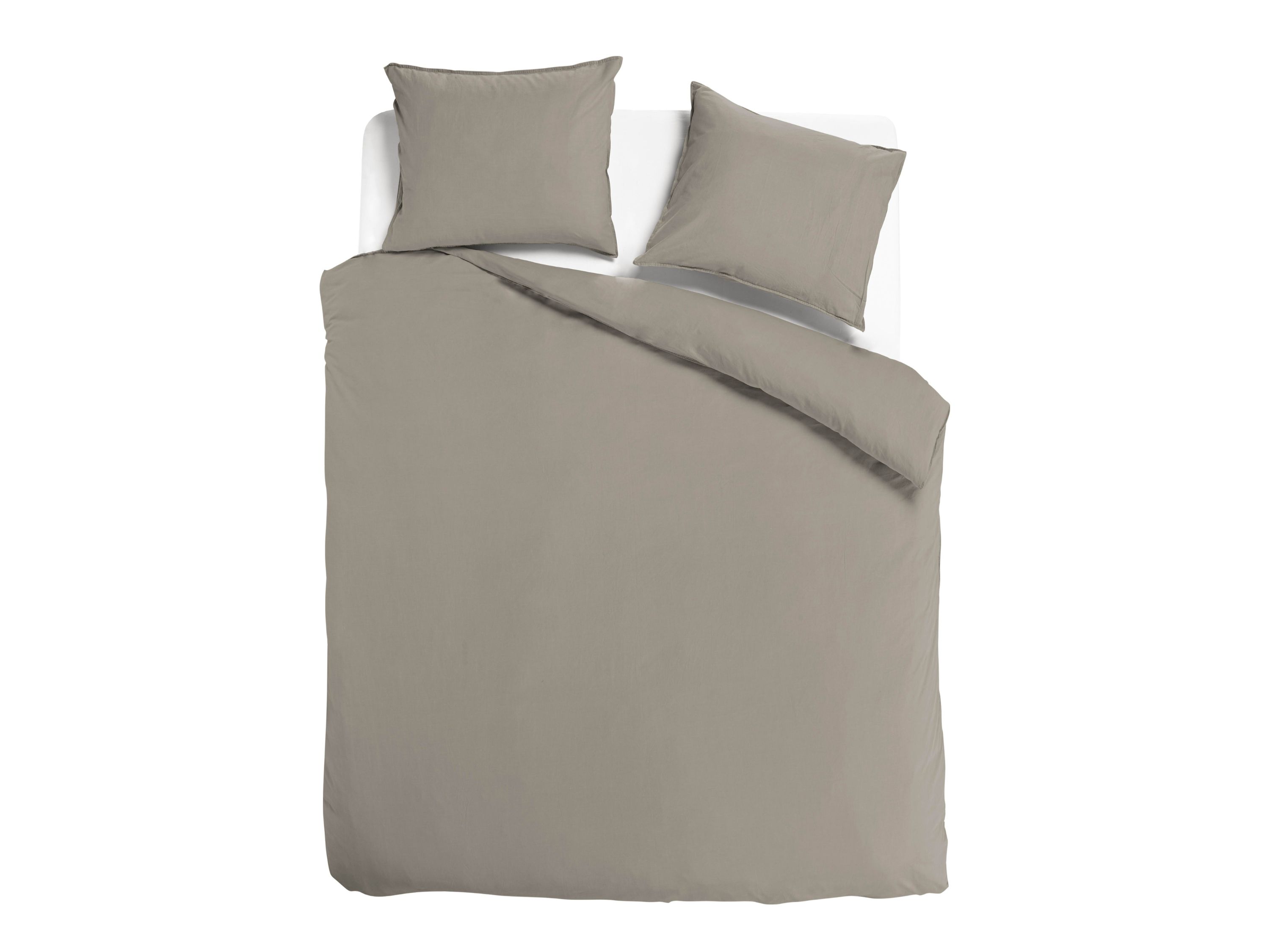 TotaalBED Dekbedovertrek Noa Taupe 240 x 200/220 cm