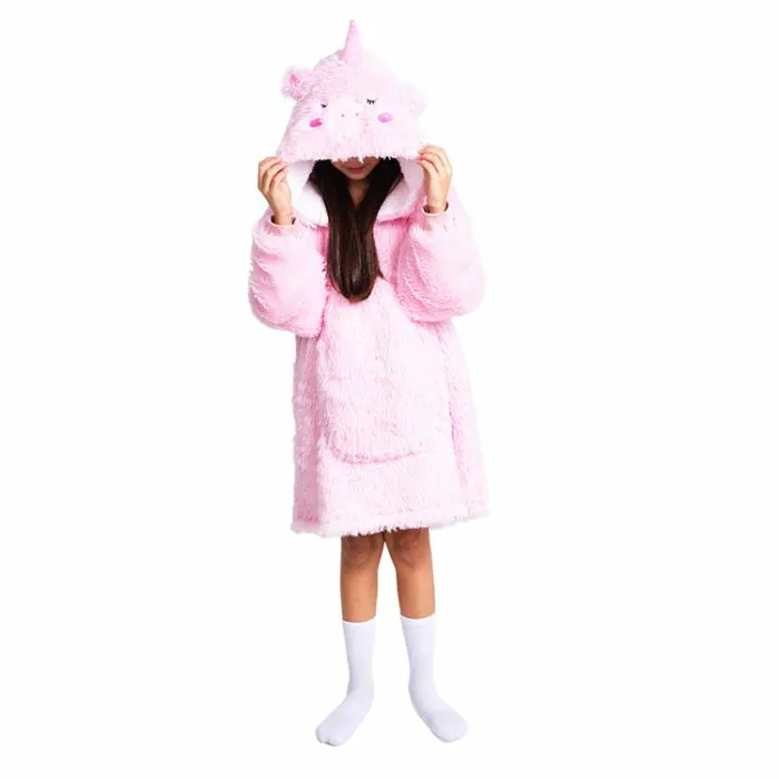 Breba trading Knuffel hoodie 7-12 jaar unicorn