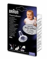 Braun Schutzkappen ThermoScan Infrarot-Ohr-Thermometer, weiß