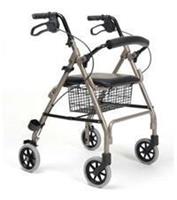 Vermeiren - Leichtgewicht Rollator Eco Light, SH 55 cm, Stockhalter