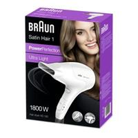 HD180 PowerPerfection Satin Hair 1 Haartrockner weiß - Braun