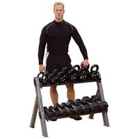 Body-Solid Dual Dumbbell & Kettlebell Rack