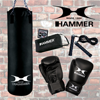Hammer Boxsack Box- Set Chicago, Schwarz, One size, 92068