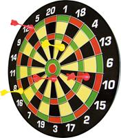 Dartboard Magnet Set Family, inkl. 6 Pfeile schwarz