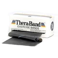 TheraBand Thera-Band, spezial stark, schwarz, Rolle à 5,5 m