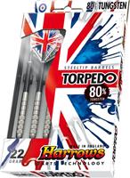 Harrows Torpedo 80% Tungsten Steeltip Dartpile Set