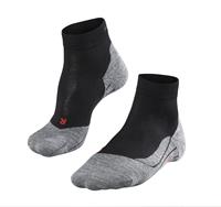 Falke Laufsocken, kurz, Komfortbund, anatomisches Fußbett, für Damen, schwarz/grau, 39/40, 39-40