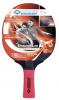 Tischtennis Schläger "Sensation 500 ASG", schwarz/rot