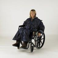 SPLASH Poncho met mouwen - ongevoerd - 