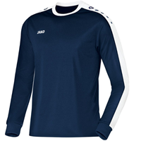 Jako Jersey Striker L/S - Sportshirt Junior Blauw