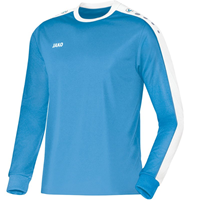 Jako Jersey Striker L/S - Sportshirt Junior Blauw