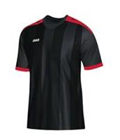 Jako Porto Shirt Met Korte Mouwen - Junior - Zwart/Rood_116