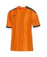 Jako Porto Shirt Met Korte Mouwen - Junior - Neonoranje/Antraciet_116