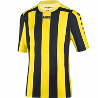 Jako Inter Shirt Met Korte Mouwen - Junior - Citro/Zwart_116