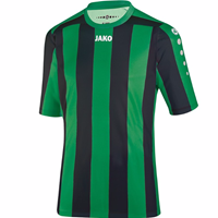 Jako Inter Shirt Met Korte Mouwen - Junior - Sportsgroen/Zwart_116