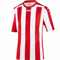 Jako Inter Shirt Met Korte Mouwen - Junior - Rood/Wit_116