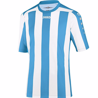 Jako Inter Shirt Met Korte Mouwen - Junior - Hemelsblauw/Wit_116