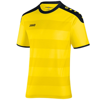 Jako Celtic Shirt Met Korte Mouwen - Junior - Citro/Zwart_116