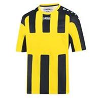 Jako Milan Shirt Met Korte Mouwen - Junior - Citro/Zwart_116