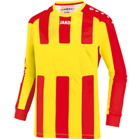 Jersey Milan L/S - Sportshirt Junior Geel