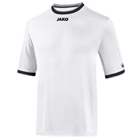 Jako United Shirt Met Korte Mouwen - Junior - Wit/Zwart/Grijs_116