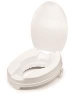 VIT-70110530 Toiletverhoger met Deksel 10 cm Wit