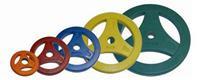 Aerobic Schijven 0.5 kg Rubber (30 mm) 2 stuks