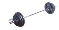 Tunturi 140 kg Tri-Grip Barbell Set