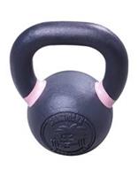 Crossmaxx Kettlebell - Gietijzer met Poedercoating - 8 kg