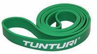 Tunturi Power Band - Widerstandsband - Fitness elastisch - Mittel - Grün