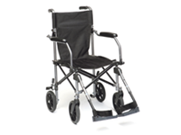 Drive Medical Transportrolstoel Travelite - Zilver