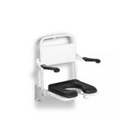 Handicare Douchezitje Met Zitting En Armleggers Wit li2223.0211-02