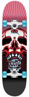 Xootz skateboard Double Kick 79 cm Skull zwart/rood