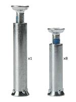 Aluminium Axle Set - Skate Assen