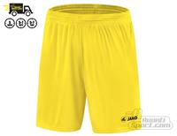 Jako - Short Manchester Senior - Gele Voetbalshort