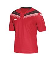 Jako Pro Shirt Met Korte Mouwen - Heren - Rood/Zwart/Wit_L