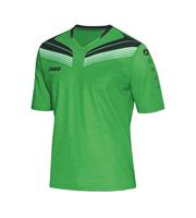 Jako Pro Shirt Met Korte Mouwen - Heren - Licht Groen/Zwart/Wit_L