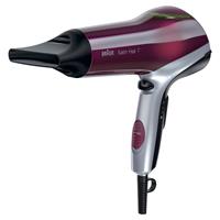 braun HD770 Satin Hair 7 Haardroger Rood/Zwart