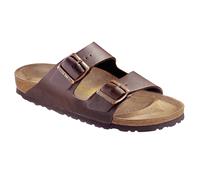 Birkenstock Arizona Birko-flor - Donkerbruine sandalen