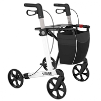 Rehasense Leichtgewicht Rollator Server L weiß